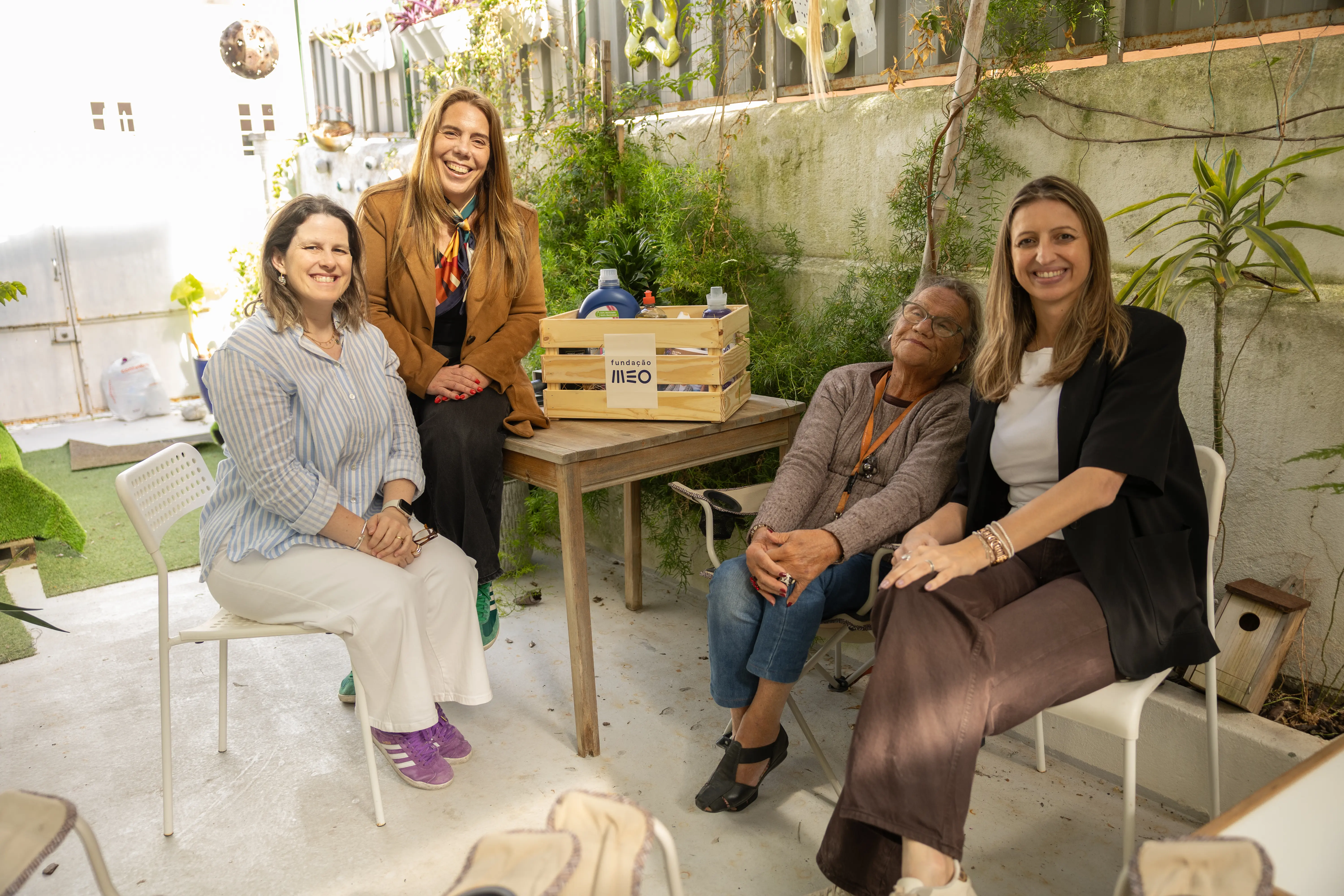 Equipa Funda&ccedil;&atilde;o MEO e Partilha Casa