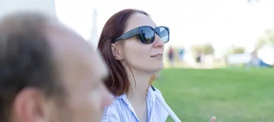 Festivaleira cega