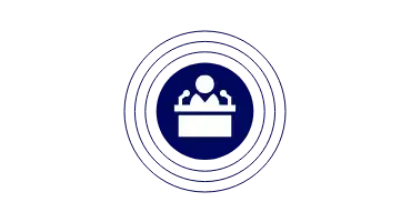 Conferências e outros eventos ao vivo