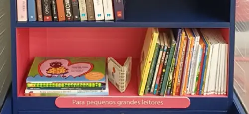 Área especialmente pensada para crianças