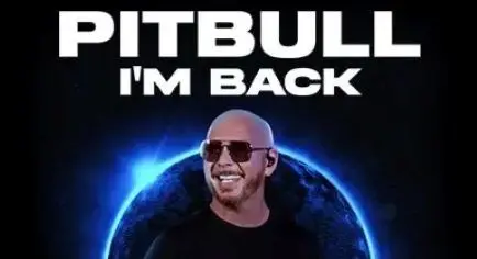 cartaz Pitbull - Im Back!