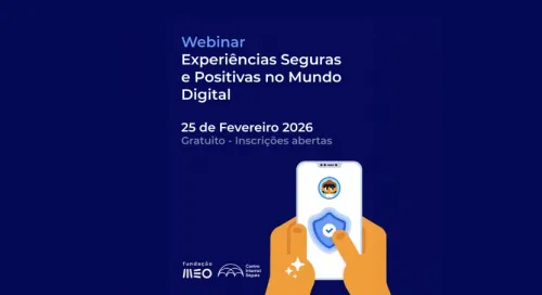 Webinar Experiências Seguras na Internet