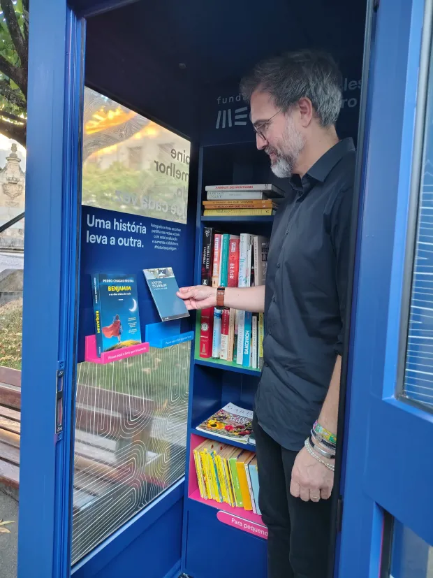 Cabine Leitura e Pedro Chagas Freitas