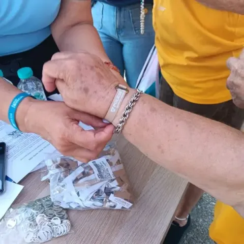Pulseira Estou aqui