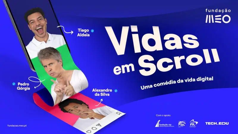 Cartaz Vidas em scroll - h